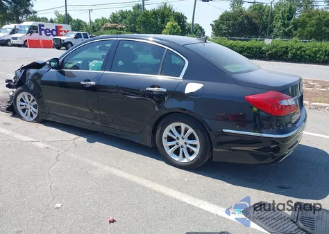 2013 Hyundai Genesis 3.8L из США, поврежденный, VIN KMHGC4DDXDU230066